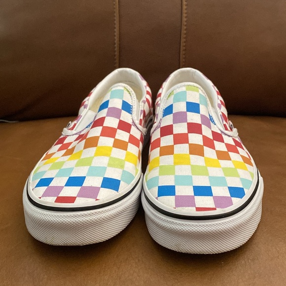 Vans - Rainbow Slide Ons - Picture 2 of 8